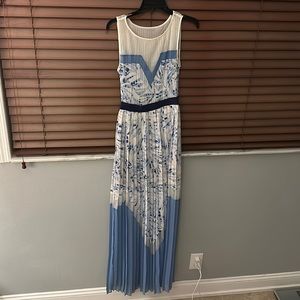 Bcbg chiffon maxi dress